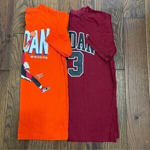 Jordan kids lot of 2 S-Shirt Sz Large